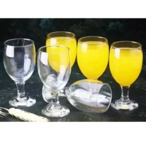 Water Goblet Wine Glass Set 6pcs W7cm H15cm