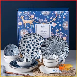 Japanese Ceramic Tableware Gift Set