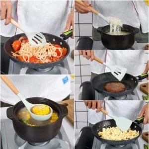 ATAS 12pcs Silicone Cookware Set