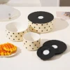 Random 3pcs Ceramic Bowl Set With Lid