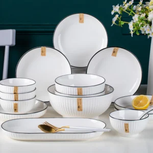 YAMADA Japanese Ceramic Dinner Set