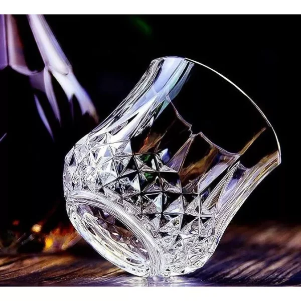 Crystal Diamond Drinking Glass 6pcs