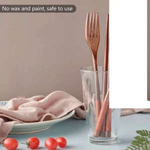 Japanese Wooden Cutlery Set