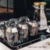 Random Glass Water Jug Cup Set 7pcs