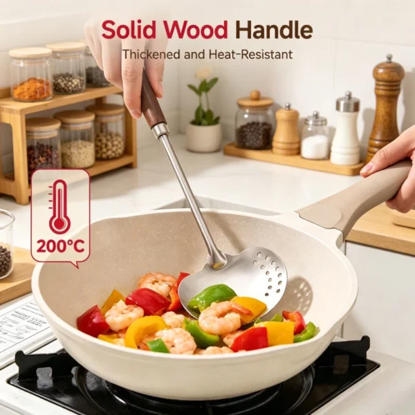 2 in 1 Mushroom Slotted Spatula Ladle