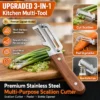 3 in 1 Scallion Cutter Vegetable Peeler