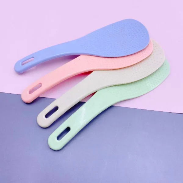 Random Wheat Straw Rice Paddle Scoop