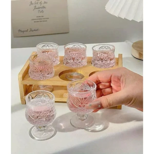 Mini Wine Glass Cup Set